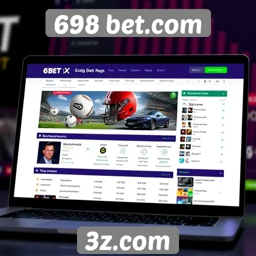 Experiência do usuário no site 698 bet